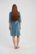 SZLAFROK DAMSKI welur model: 5070122126 (M, L, XL, XXL) - obrazek 2