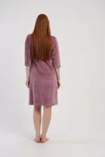 SZLAFROK DAMSKI welur model: 5070102126 (M, L, XL, XXL) - obrazek 2