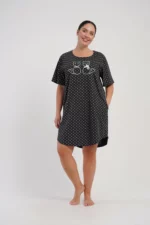 KOSZULA NOCNA DAMSKA model: 5080280451 (1XL, 2XL, 3XL, 4XL) - obrazek 5