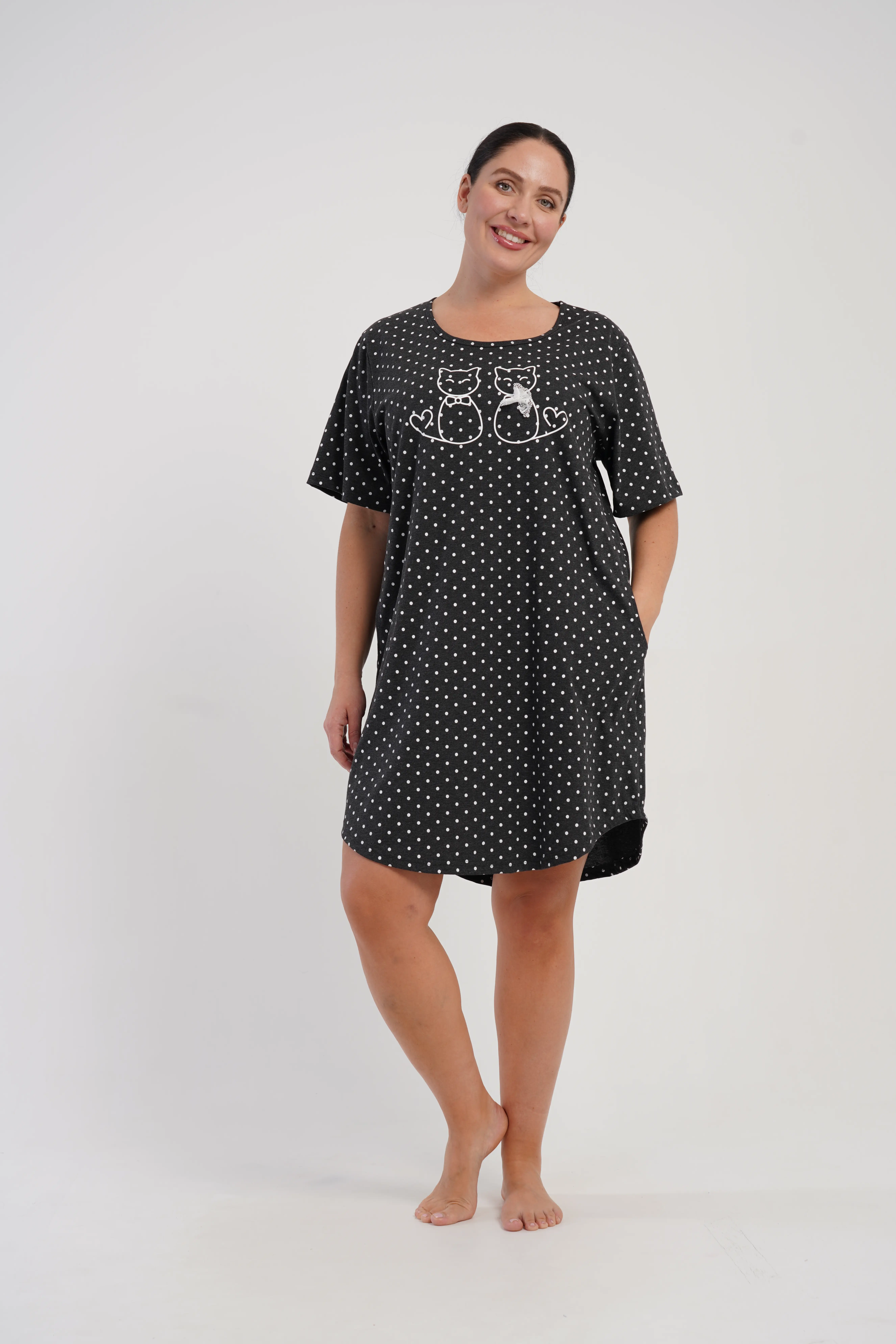 DSC00892 KOSZULA NOCNA DAMSKA model: 5080280451 (1XL, 2XL, 3XL, 4XL) - obrazek 5