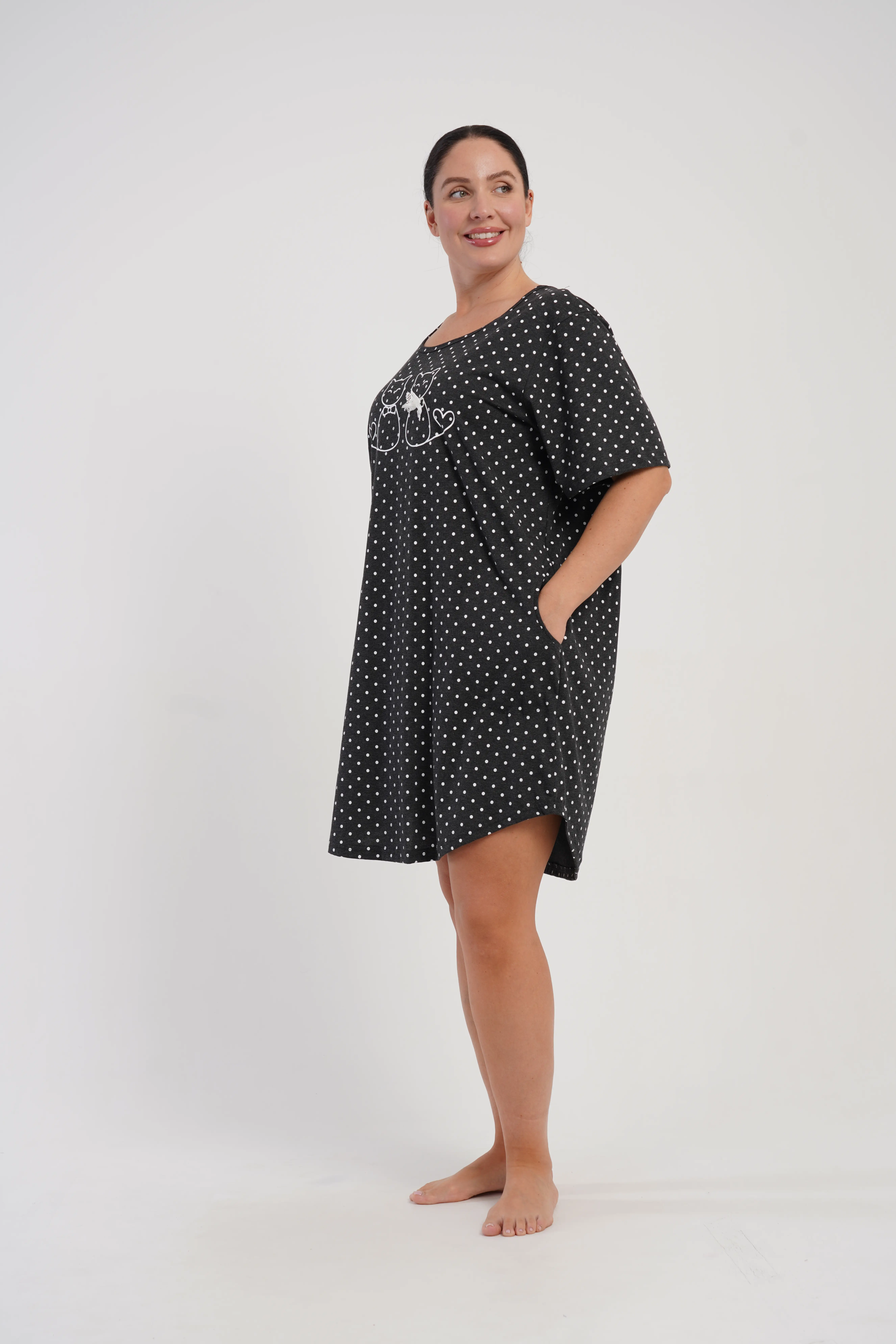 DSC00893 KOSZULA NOCNA DAMSKA model: 5080280451 (1XL, 2XL, 3XL, 4XL) - obrazek 4