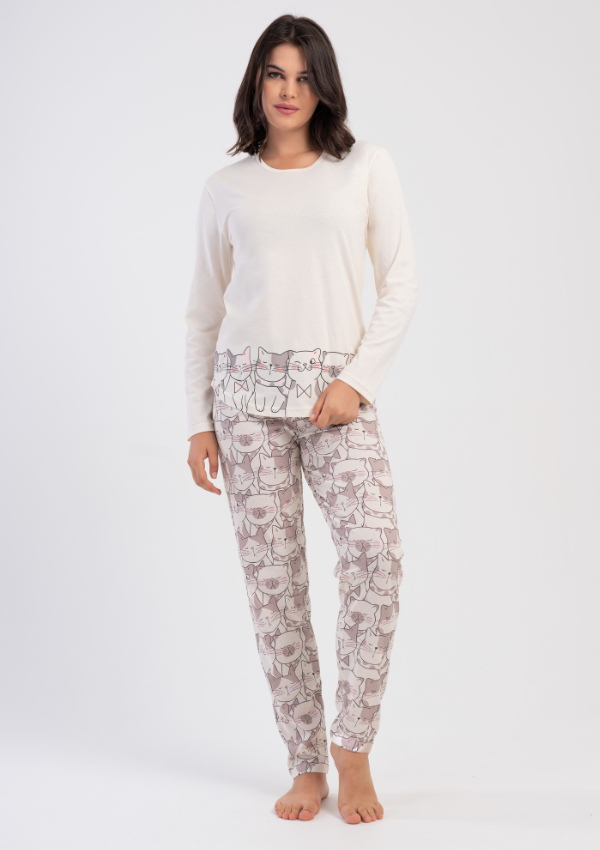 PIŻAMA DAMSKA model: 5040433843 (S, M, L, XL)
