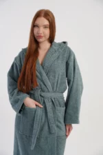 SZLAFROK DAMSKI FROTTE model: 1618770000 (M, L,XL ) - obrazek 3