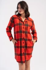 KOSZULA NOCNA Polarowa model: 1618411120 (M, L, XL, XXL) - obrazek 4