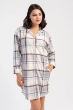 KOSZULA NOCNA Polarowa model: 1618391118 (M, L, XL, XXL) - obrazek 3