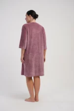 SZLAFROK DAMSKI welur model: 5070112126 (1XL, 2XL, 3XL, 4XL) - obrazek 2