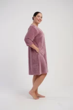 SZLAFROK DAMSKI welur model: 5070112126 (1XL, 2XL, 3XL, 4XL) - obrazek 5