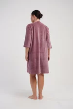 SZLAFROK DAMSKI welur model: 5070160000 (1XL, 2XL, 3XL, 4XL) - obrazek 2