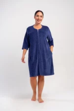 SZLAFROK DAMSKI welur model: 5070092126 (5XL, 6XL, 7XL) - obrazek 4