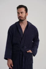 SZLAFROK MĘSKI FROTTE  model: 1618760000 (L, XL, XXL) - obrazek 3