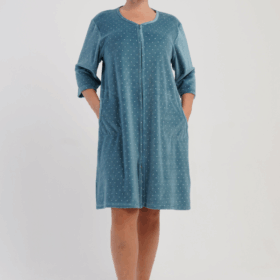 SZLAFROK DAMSKI welur model: 5070132126 (1XL, 2XL, 3XL, 4XL)