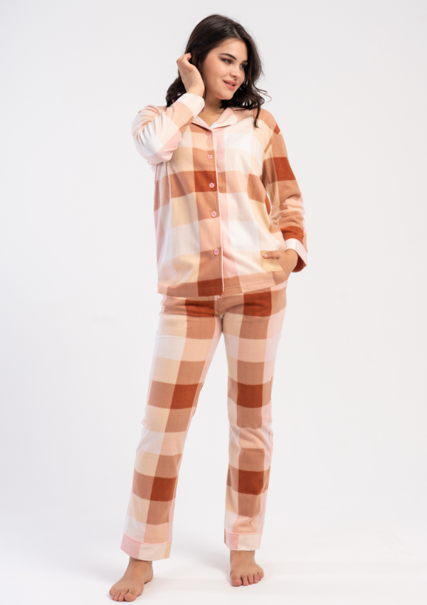 PIŻAMA DAMSKA Polarowa model: 1618461125 (S, M, L, XL)