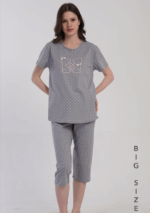 PIŻAMA DAMSKA model: 5110441248 (1XL, 2XL, 3XL, 4XL)