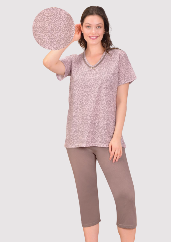 1 PIŻAMA DAMSKA model: 5137 (L, XL, XXL, 1XL, 2XL, 3XL) - obrazek 1