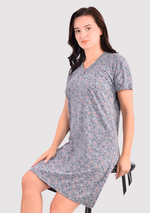 1 KOSZULA NOCNA DAMSKA model: 9087 (L, XL, XXL, 1XL, 2XL, 3XL) - obrazek 1