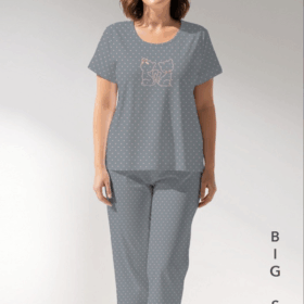 PIŻAMA DAMSKA model: 5090081248 (1XL, 2XL, 3XL, 4XL)