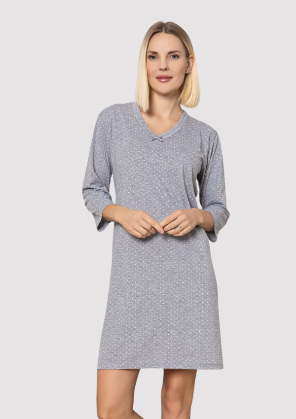 1 KOSZULA NOCNA DAMSKA model: 16018 (M, L, XL, 1XL, 2XL, 3XL) - obrazek 1