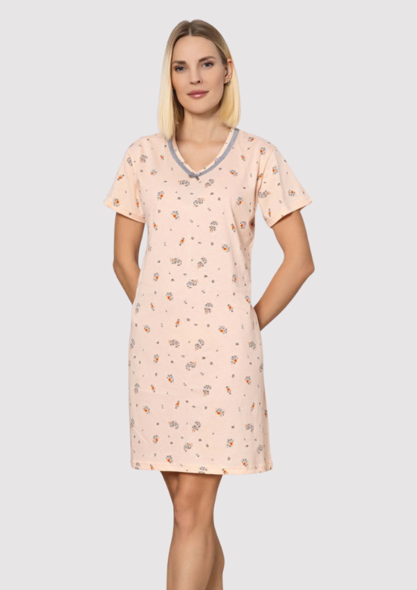 2 KOSZULA NOCNA DAMSKA model: 9096 (L, XL, XXL, 1XL, 2XL, 3XL) - obrazek 1