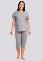 PIŻAMA DAMSKA model: 6080031248 (1XL, 2XL, 3XL, 4XL)