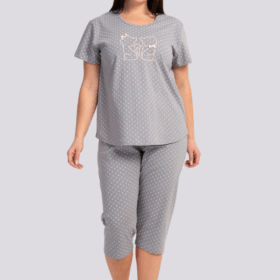PIŻAMA DAMSKA model: 6080031248 (1XL, 2XL, 3XL, 4XL)