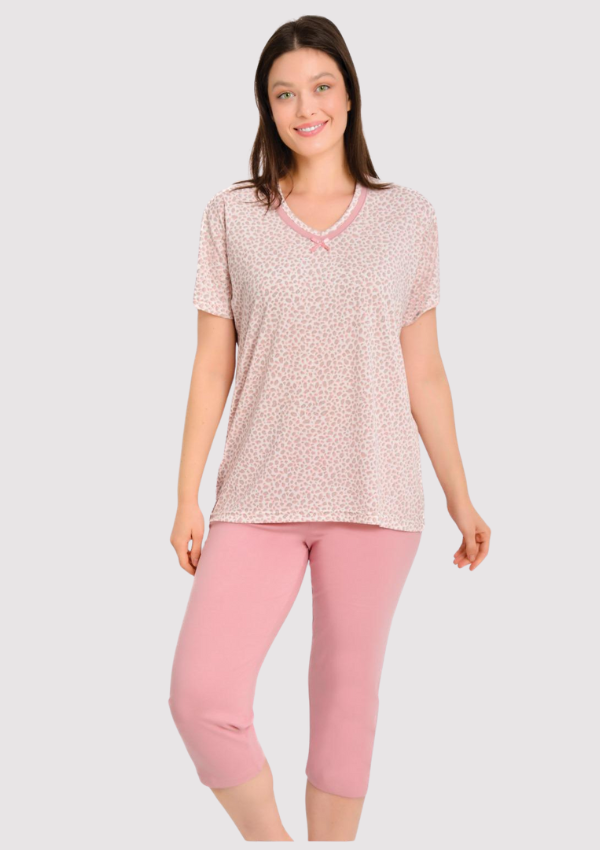 3 PIŻAMA DAMSKA model: 5161 (L, XL, XXL, 1XL, 2XL, 3XL) - obrazek 1