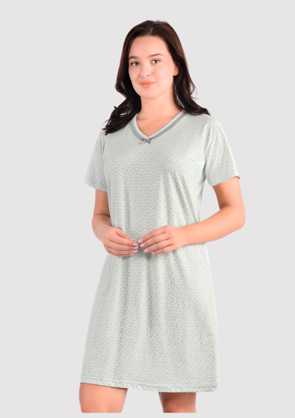 3 KOSZULA NOCNA DAMSKA model: 9088 (L, XL, XXL, 1XL, 2XL, 3XL) - obrazek 1