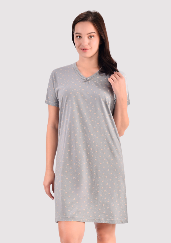 4 KOSZULA NOCNA DAMSKA model: 9095 (L, XL, XXL, 1XL, 2XL, 3XL) - obrazek 1