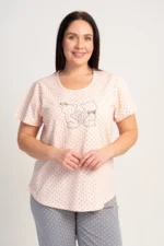 PIŻAMA DAMSKA model: 6080031248 (1XL, 2XL, 3XL, 4XL) - obrazek 3