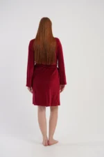 SZLAFROK DAMSKI welur model: 5070210000 (M, L, XL, XXL) - obrazek 2