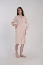 SZLAFROK DAMSKI bawełniany model: 5090011248 (S, M, L, XL, XXL) - obrazek 3