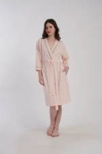 SZLAFROK DAMSKI bawełniany model: 5090011248 (S, M, L, XL, XXL) - obrazek 4