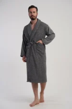 SZLAFROK MĘSKI FROTTE  model: 1618740000 (M, L, XL, XXL) - obrazek 5