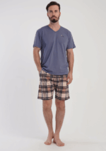 PIŻAMA MĘSKA model: 5100155505B (1XL, 2XL, 3XL, 4XL)