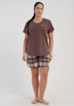 PIŻAMA DAMSKA model: 5100085505A (1XL, 2XL, 3XL, 4XL)