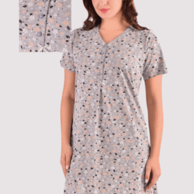 KOSZULA NOCNA DAMSKA model: 9100 (L, XL, XXL, 1XL, 2XL, 3XL)