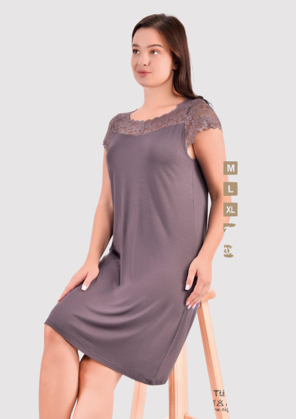 1 KOSZULA NOCNA DAMSKA model: 3315 (M, L, XL, 2XL, 3XL) - obrazek 1