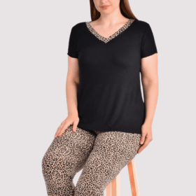 PIŻAMA DAMSKA model: 24078 (2XL, 3XL, 4XL, 5XL)