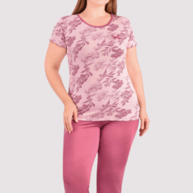 PIŻAMA DAMSKA model: 24085 (2XL, 3XL, 4XL, 5XL)