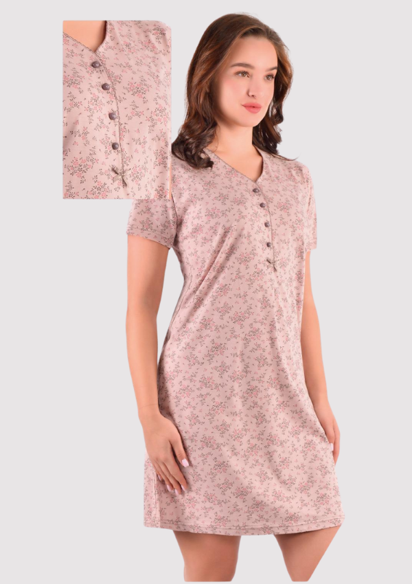 3 KOSZULA NOCNA DAMSKA model: 9102 (L, XL, XXL, 1XL, 2XL, 3XL) - obrazek 1