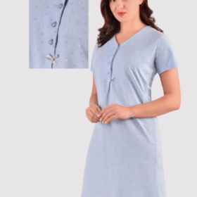 KOSZULA NOCNA DAMSKA model: 9101 (L, XL, XXL, 1XL, 2XL, 3XL)