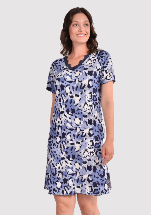 8 KOSZULA NOCNA DAMSKA model: 3301 (M, L, XL, 2XL, 3XL) - obrazek 1