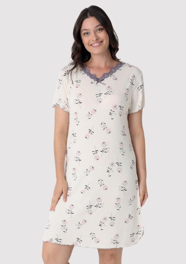 9 KOSZULA NOCNA DAMSKA model: 3305 (M, L, XL, 2XL, 3XL) - obrazek 1