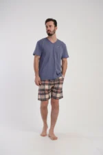 PIŻAMA MĘSKA model: 5100155505B (1XL, 2XL, 3XL, 4XL) - obrazek 5