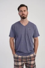 PIŻAMA MĘSKA model: 5100155505B (1XL, 2XL, 3XL, 4XL) - obrazek 3