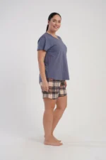 PIŻAMA DAMSKA model: 5100085505B (1XL, 2XL, 3XL, 4XL) - obrazek 4