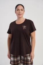 PIŻAMA DAMSKA model: 5100032091 (1XL, 2XL, 3XL, 4XL) - obrazek 3