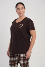 PIŻAMA DAMSKA model: 5100062091 (1XL, 2XL, 3XL, 4XL) - obrazek 3