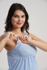 PIŻAMA DAMSKA do karmienia model: 5090180000 (S, M, L, XL, XXL) - obrazek 3