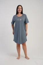 KOSZULA NOCNA DAMSKA model: 5100270000A (1XL, 2XL, 3XL, 4XL) - obrazek 4