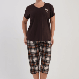 PIŻAMA DAMSKA model: 5100062091 (1XL, 2XL, 3XL, 4XL)